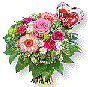 Blumen zum Valentinstag